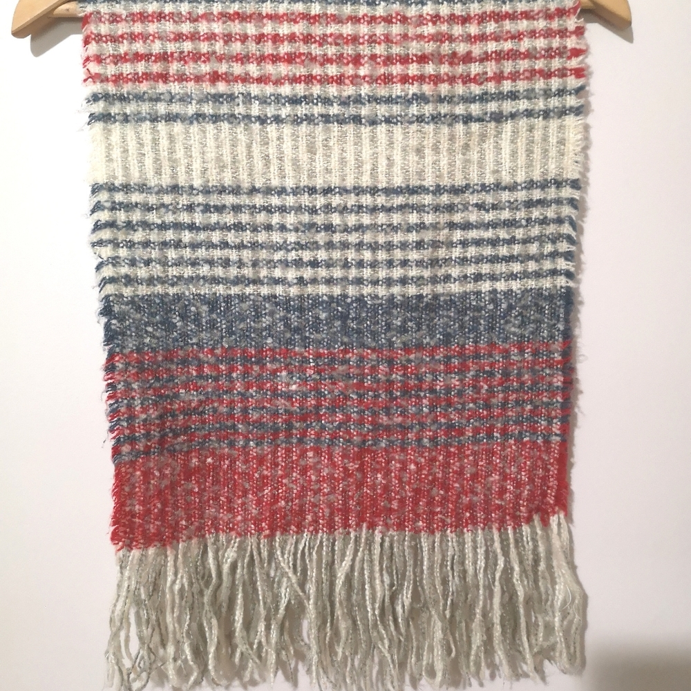 TOMMY HILFIGER / COZY FRINGE SCARF